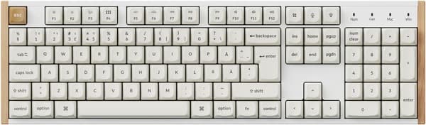 Keychron K10 HE Special Edition -langaton mekaaninen pelinäppäimistö, Magnetic, mustavalkoinen