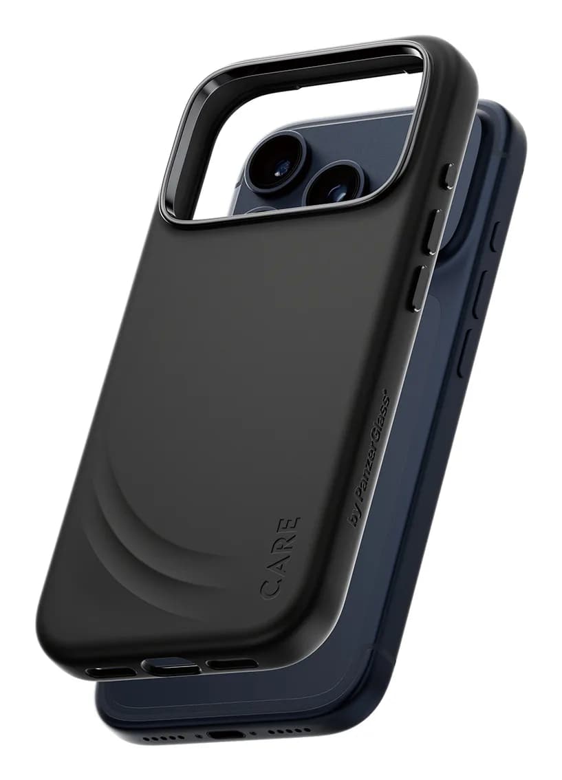 PanzerGlass CARE by Flow Case MagSafe, iPhone 17 Pro -suojakuori, musta