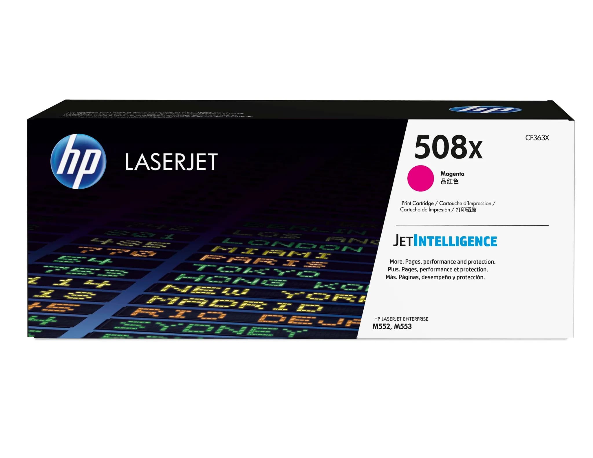 HP 508X-laservärikasetti, magenta