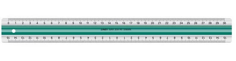 Linex super ruler 30cm S30MM green