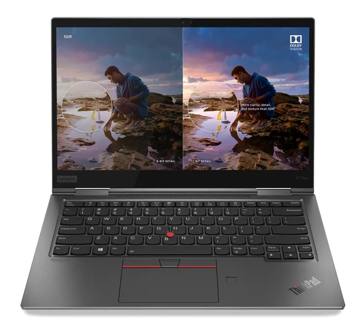 Lenovo X1 Yoga G5. 14"", i5-10300U, 16 Gt RAM, 512 Gt SSD, Win 11 Pro -kannettava (Refurbished: A)