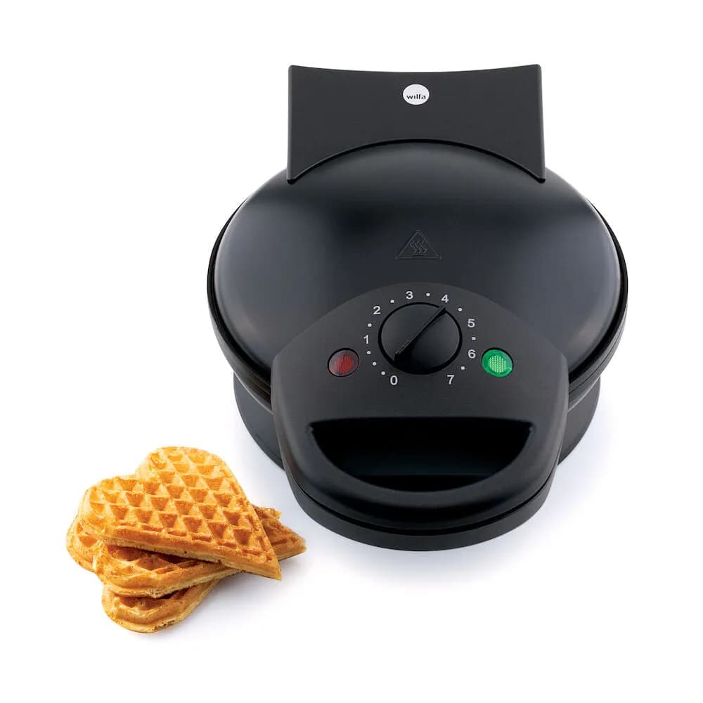 Wilfa WM-623B -vohvelirauta, 1400W, musta