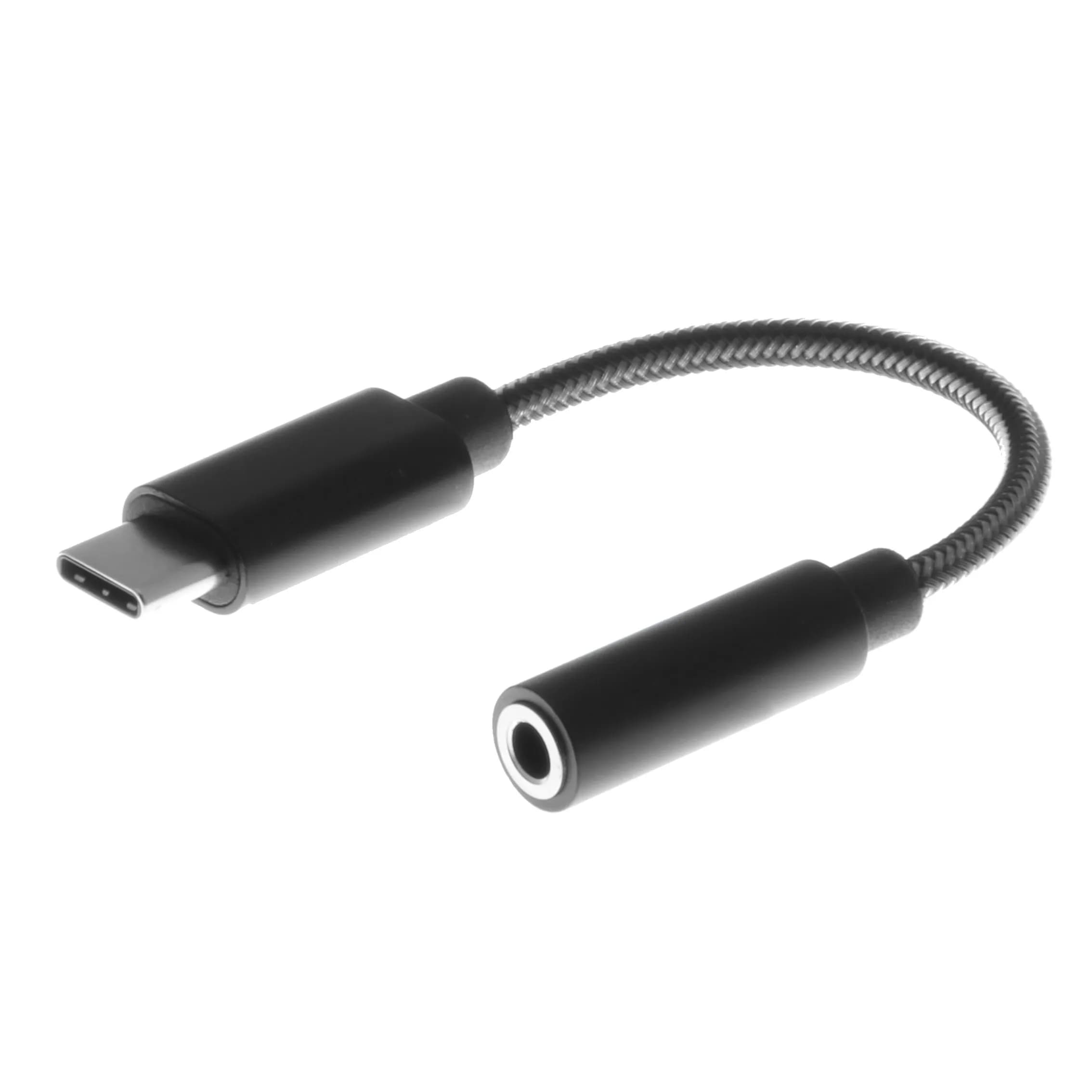 Insmat USB-C – 3.5mm -adapteri, Musta