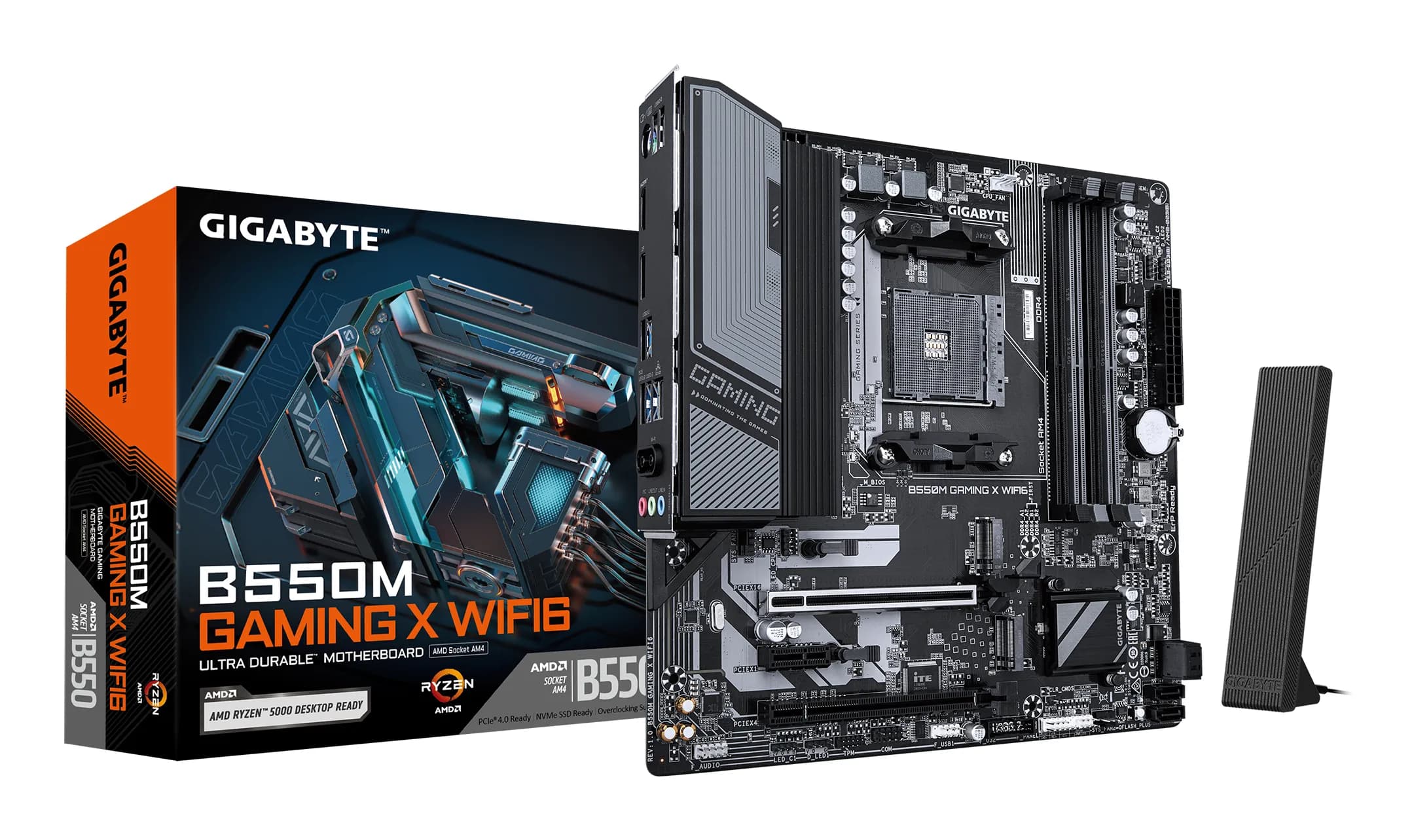 Gigabyte B550M GAMING X WIFI6 AM4 mATX-emolevy