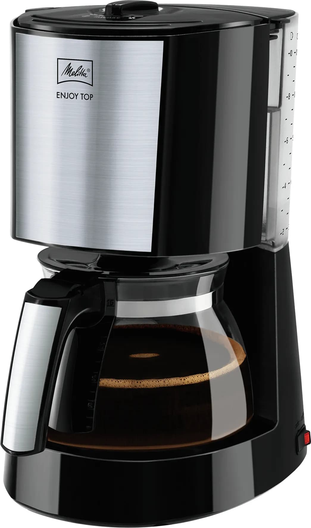 Melitta Enjoy 2.0 Top 10 kupin -kahvinkeitin, musta