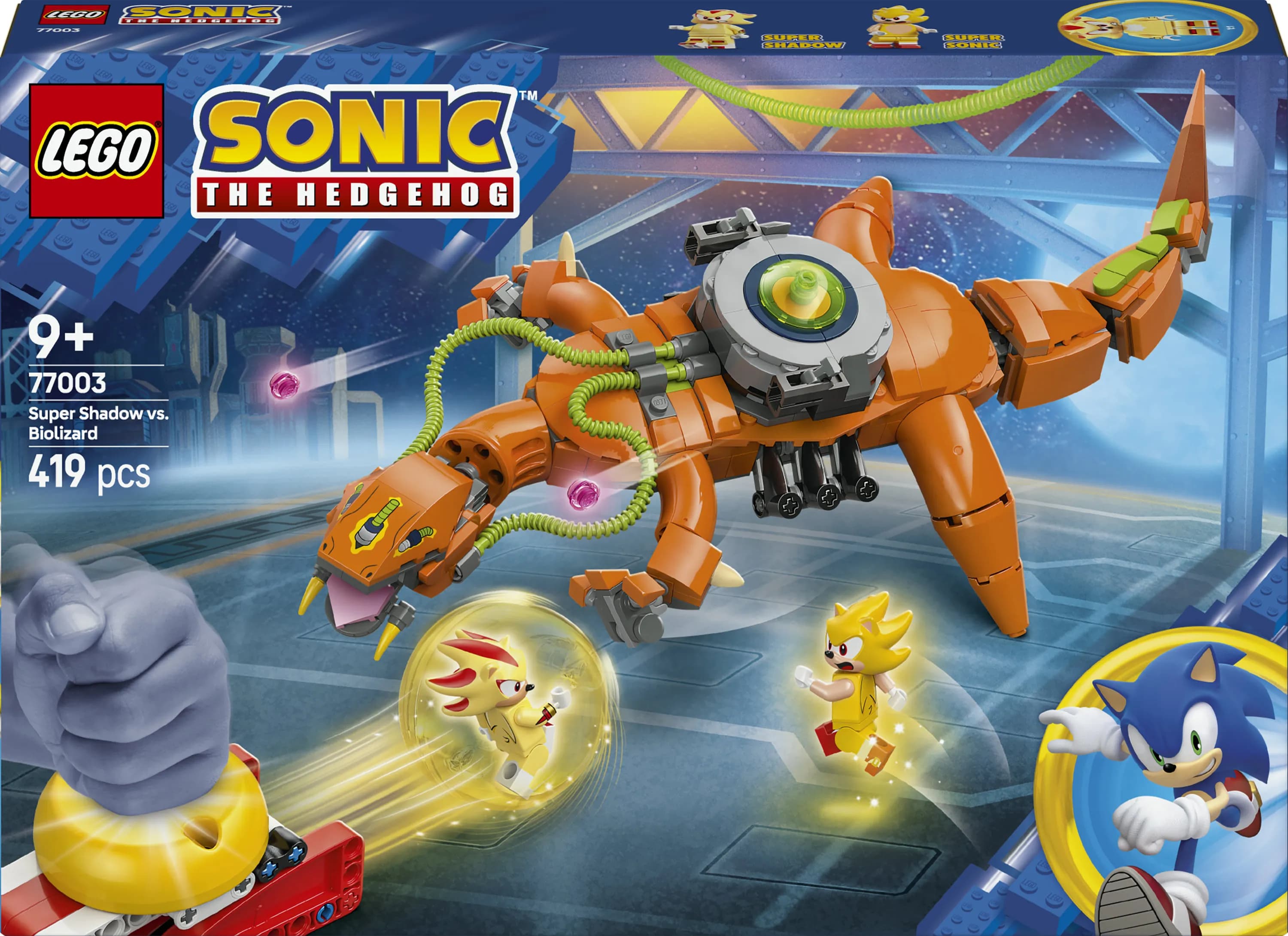LEGO Sonic the Hedgehog Super Shadow vastaan Biolizard 77003