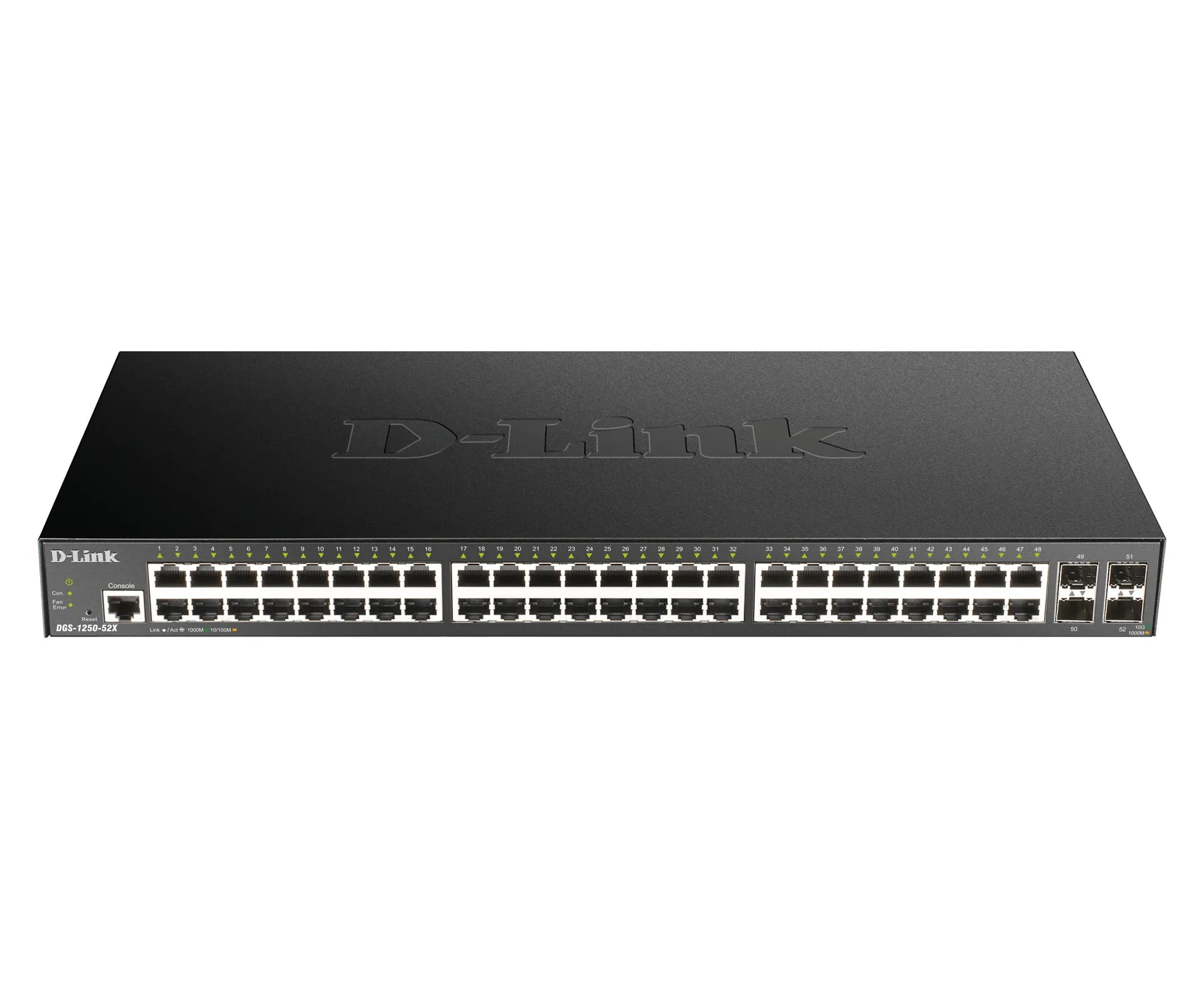 48-port Gigabit Smart Managed Switch with 4x 10G SFP+ ports