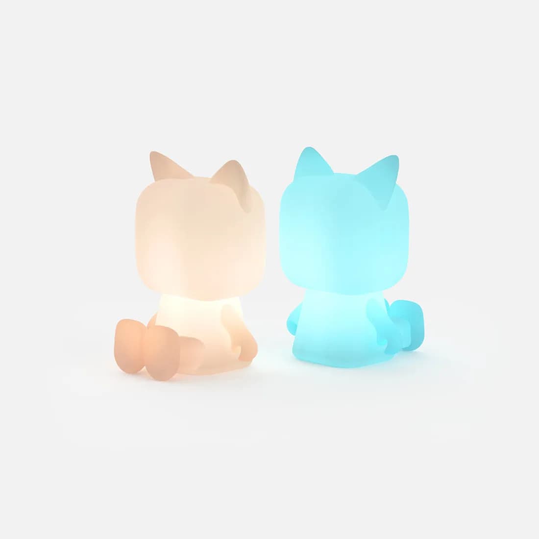 MOB Cute Animal Light Kissa Multicolor -yövalaisin, monivärinen