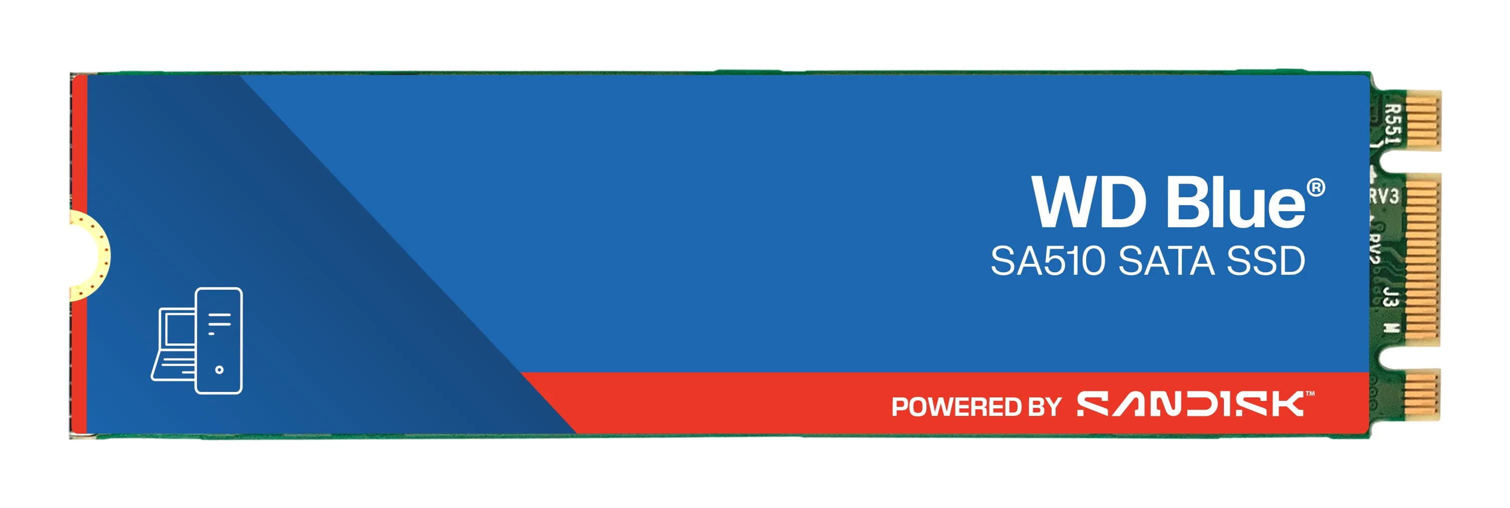 WD Blue SA510 1 Tt M.2 SATA -SSD-levy