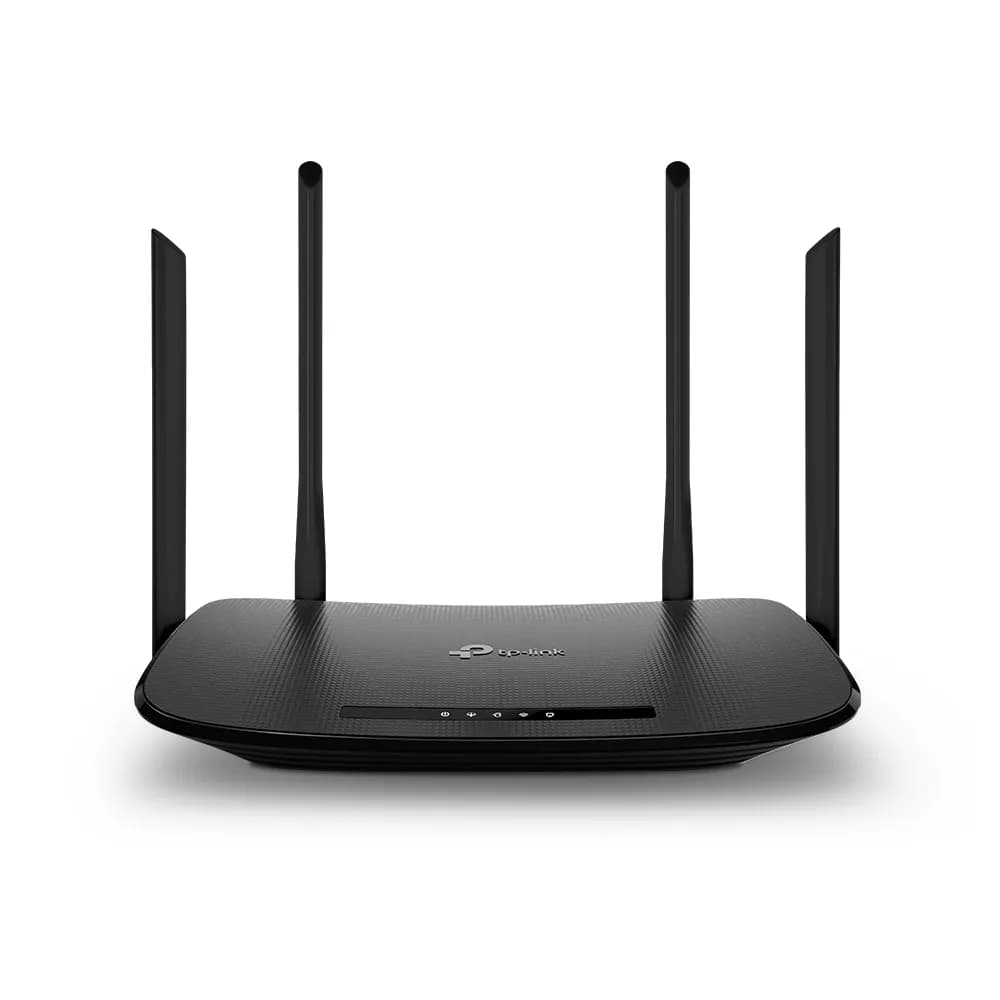 TP-Link Archer VR300 -reititin, Wi-Fi 5, AC1200, Dual-band, modeemilla, musta
