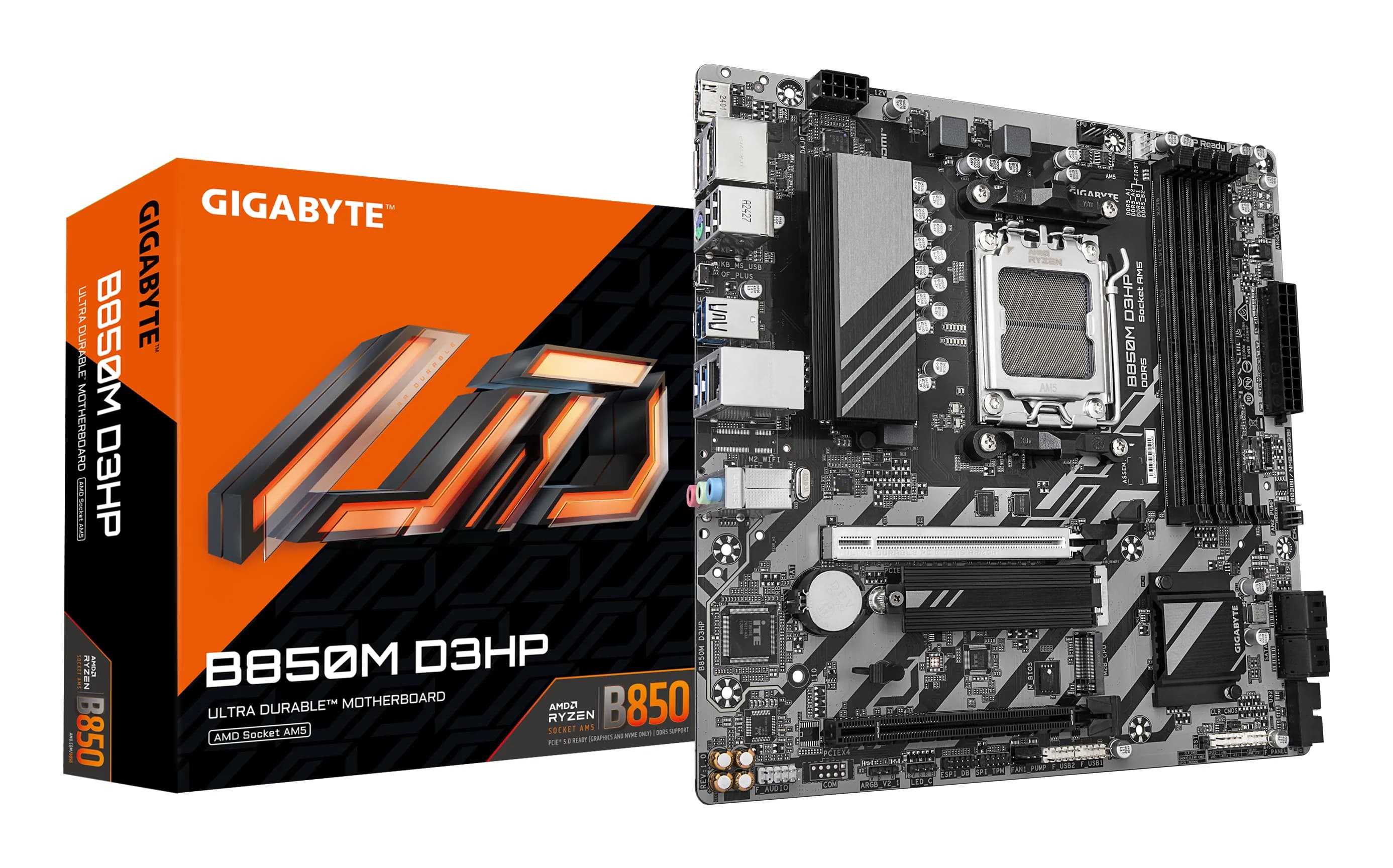 Gigabyte B850M D3HP AM5 mATX -emolevy