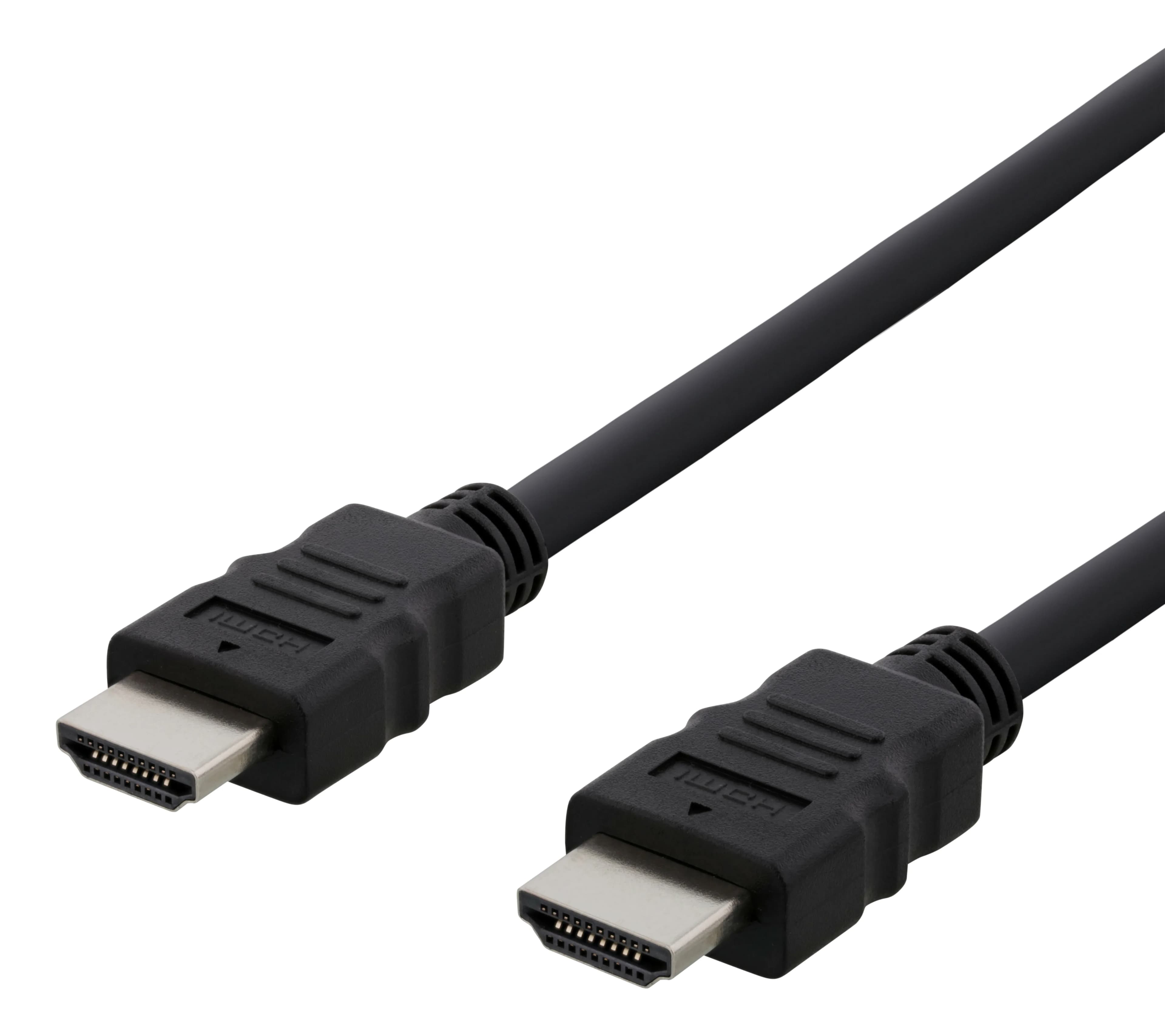 Deltaco HDMI-920 HDMI 2.0 -kaapeli, jossa Ethernet, 2 m, musta