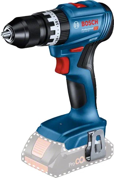 Bosch Cordless Impact Drill GSB 18V-45 Professional solo, 18V (blue/black, without battery and charger, in L-BOXX)