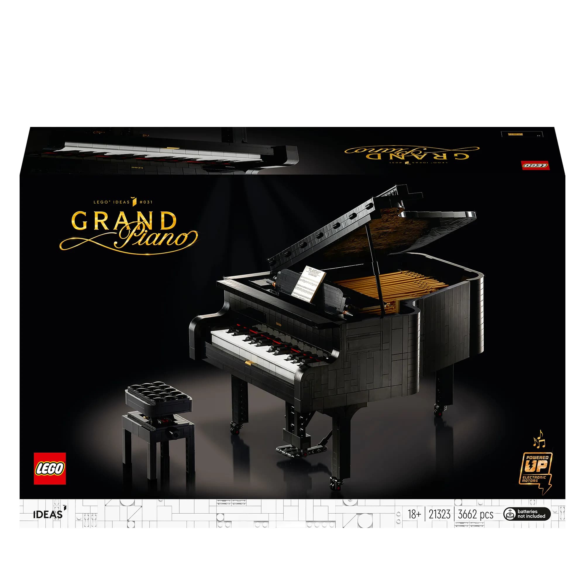LEGO Ideas Konserttiflyygeli 21323
