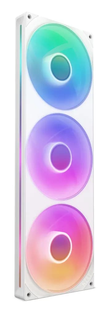 NZXT F420 RGB Core PWM RGB -tuuletin, nestelaakeri, 420 mm, valkoinen