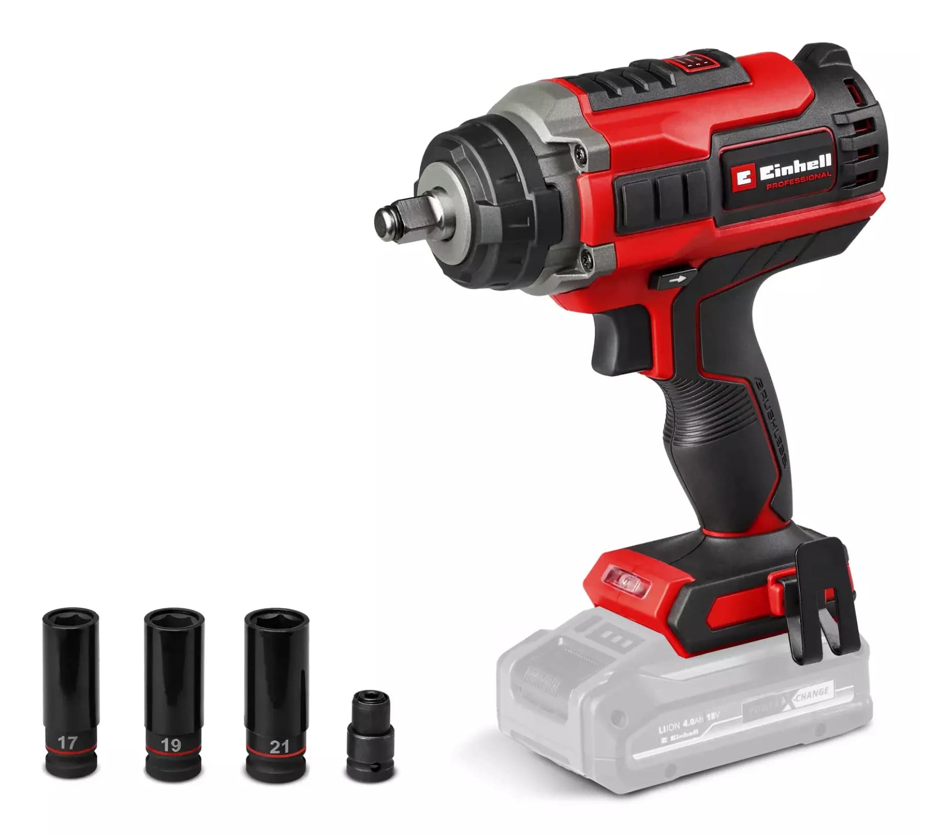 Einhell IMPAXXO -akkumutterinväännin 18/400, 1/2, ilman akkua ja laturia