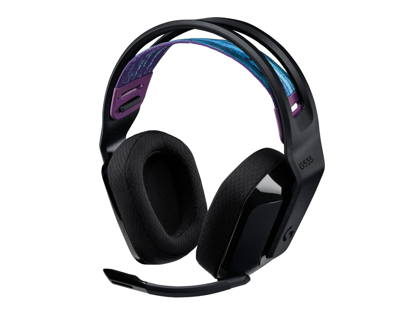 Logitech G535 LIGHTSPEED -langaton pelikuulokemikrofoni, musta