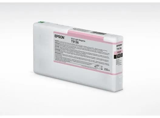 Epson T9136-mustekasetti, 200 ml, eloisa vaaleanmagenta