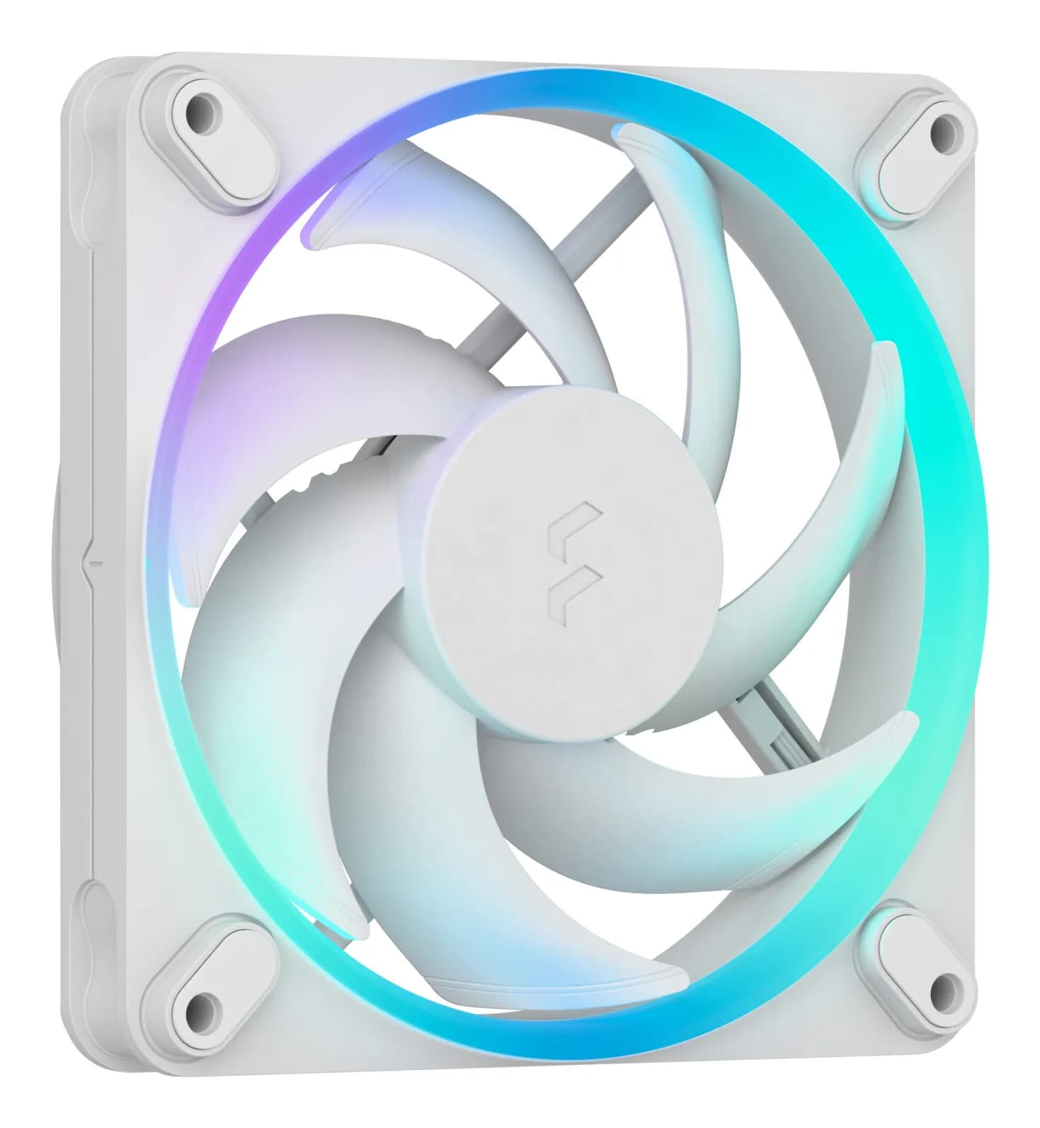 Fractal Design Momentum 12 RGB -kotelotuuletin, 120 mm, valkoinen