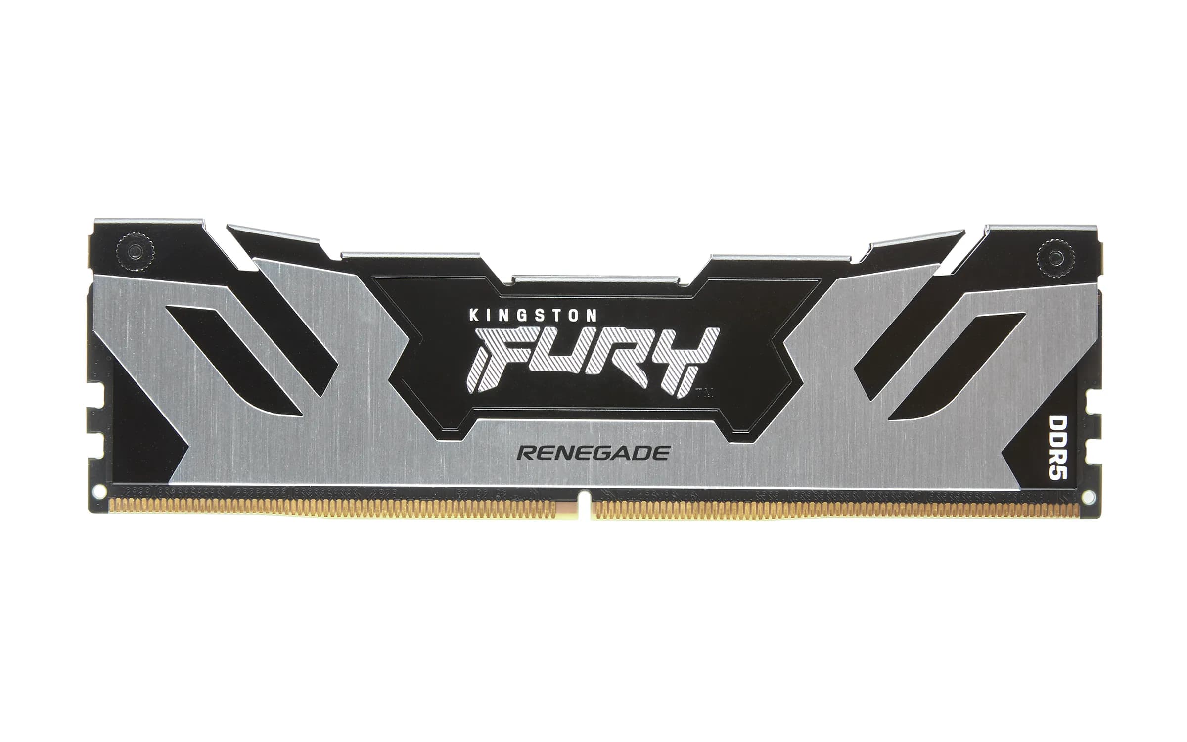 Kingston FURY Renegade 24 Gt (1 x 24 Gt) DDR5 8000 MHz, CL38 -muisti, musta/hopea (XMP)