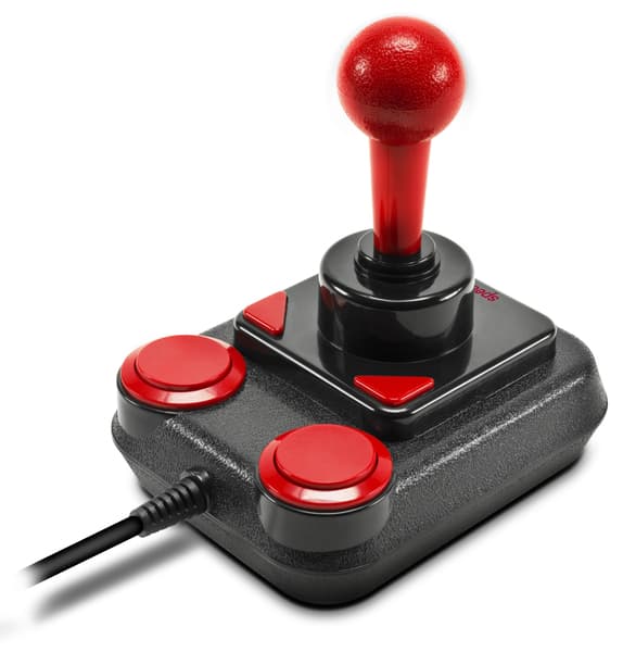 SpeedLink Competition Pro Extra USB Joystick -peliohjain, musta/punainen