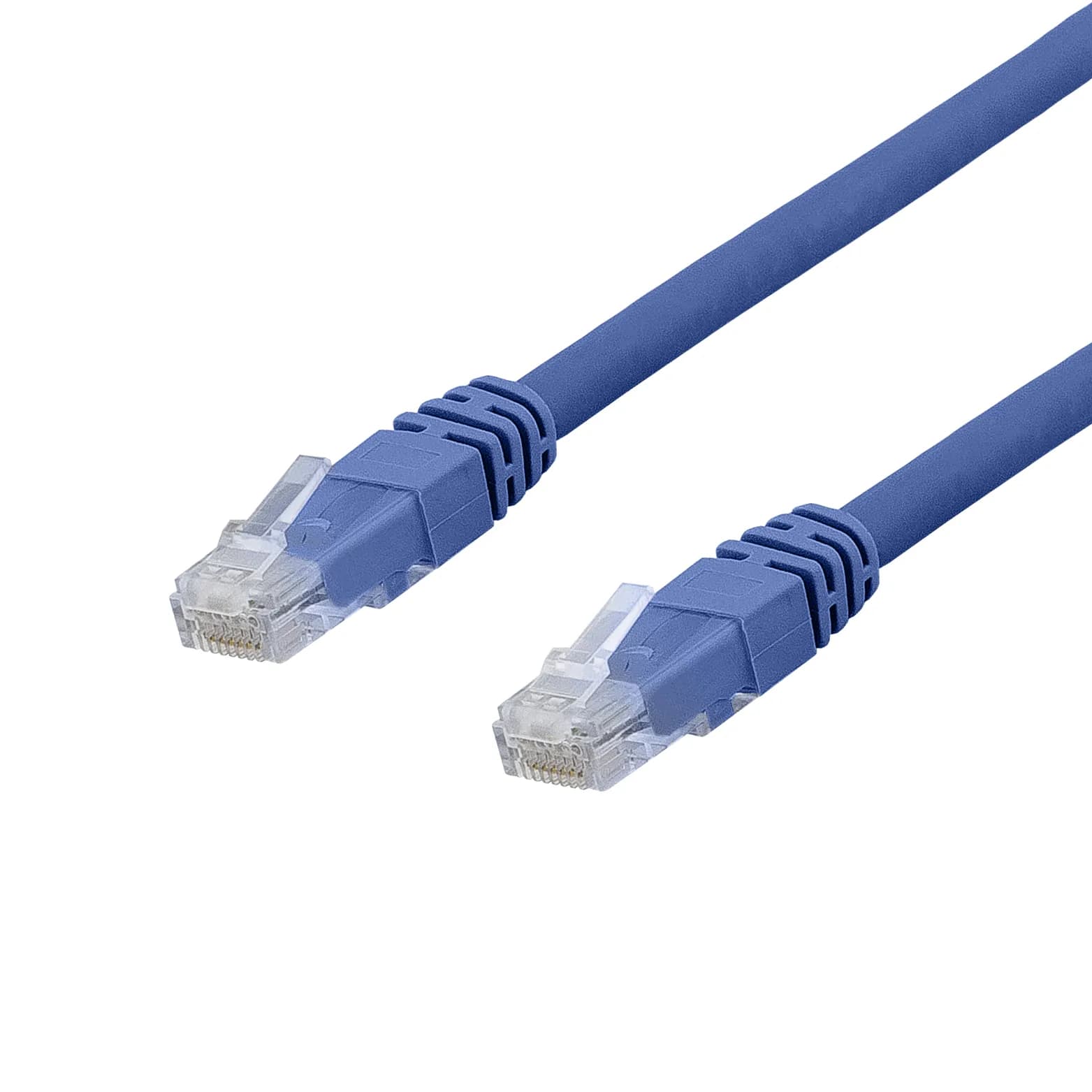 Deltaco Cat6a U/UTP RJ45 7m -verkkokaapeli, sininen