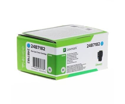 Lexmark 24B7182 -laservärikasetti, syaani