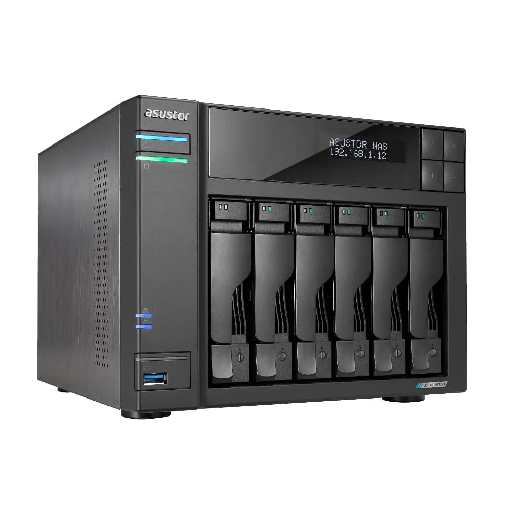 Asustor Lockerstor 6 Gen2 AS6706T 6 Bay Tower - NAS Server