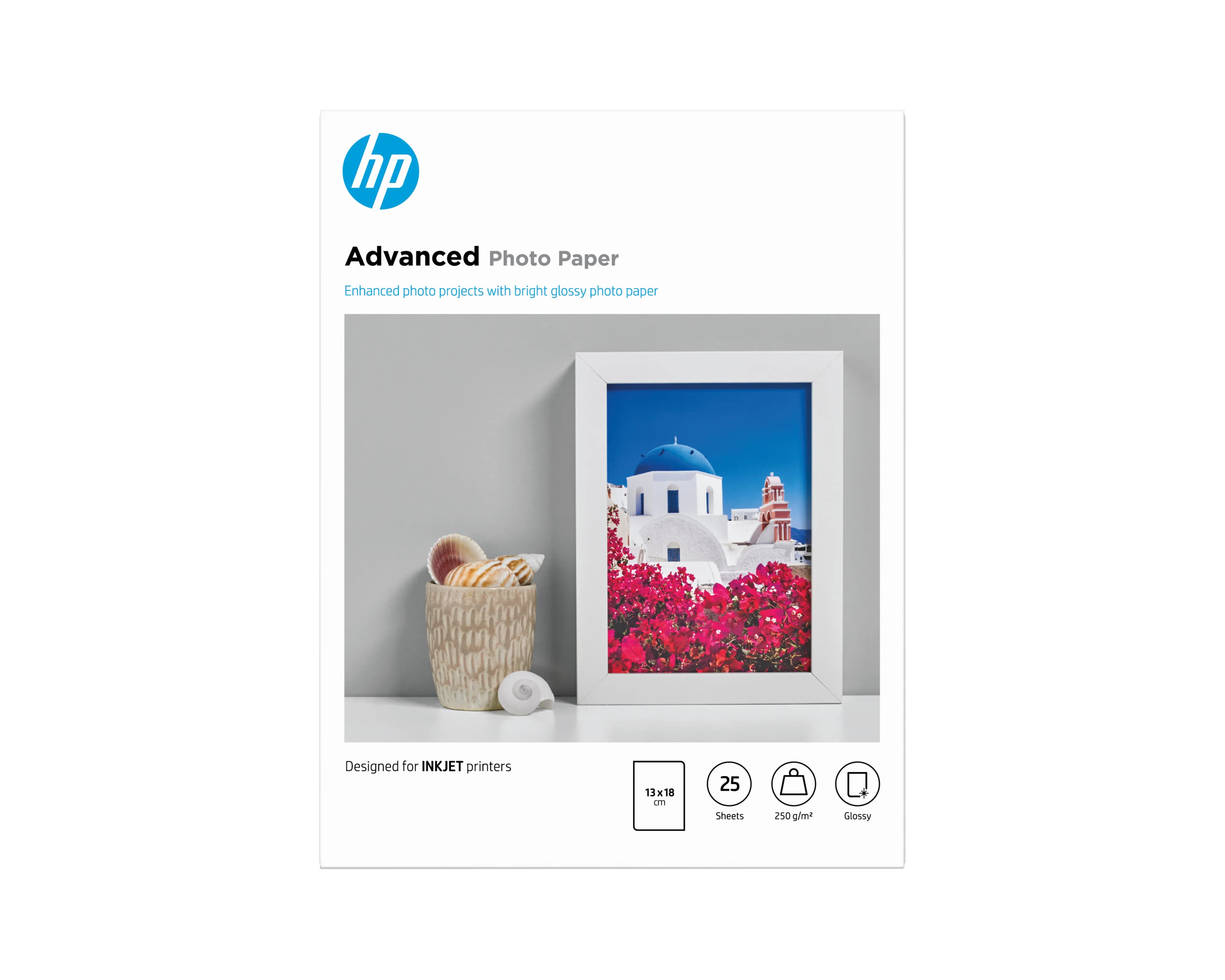 13x18 Adv. Glossy Photo 250 g/m² (25)