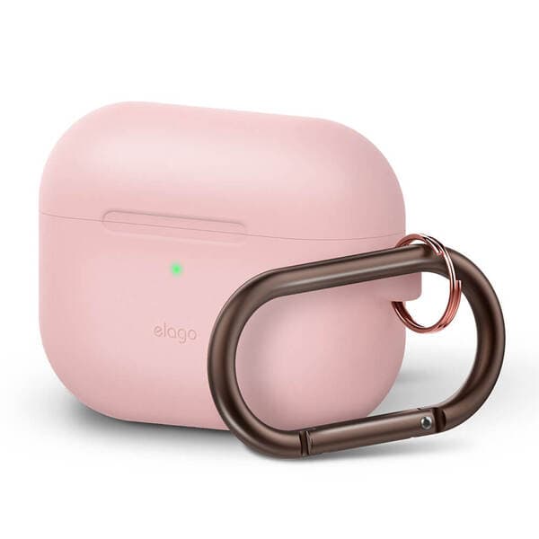 ELAGO Suojalaukku Airpod Pro Karabiinilukko Roosa