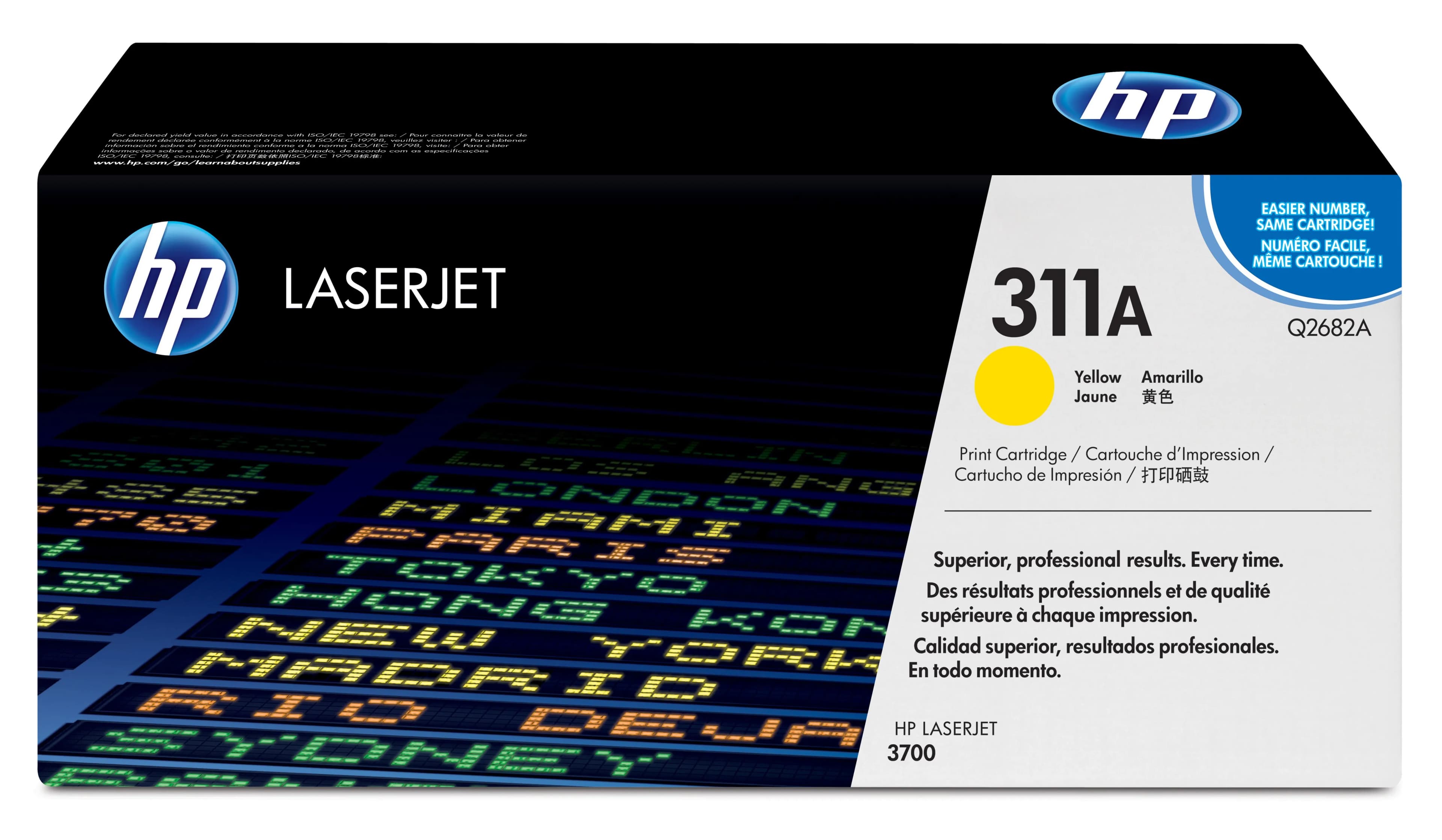 HP Q2682A-laservärikasetti, keltainen