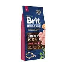 Brit Premium by Nature Junior L Chicken, Koiran kuivaruoka, 15 kg
