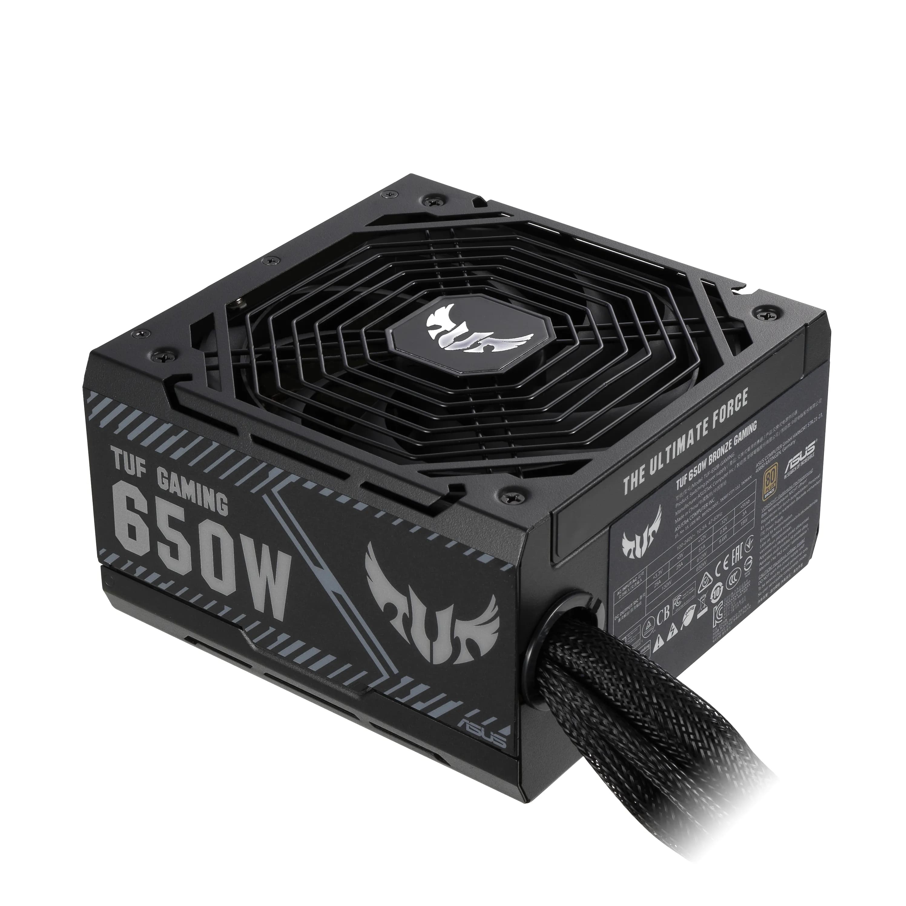 ASUS TUF Gaming 650B 650W -virtalähde, 80 Plus Bronze