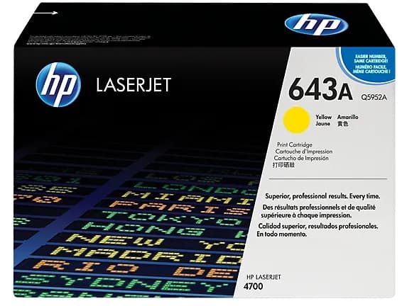 HP Color 4700 Suuren kapasiteetin laservärikasetti, keltainen