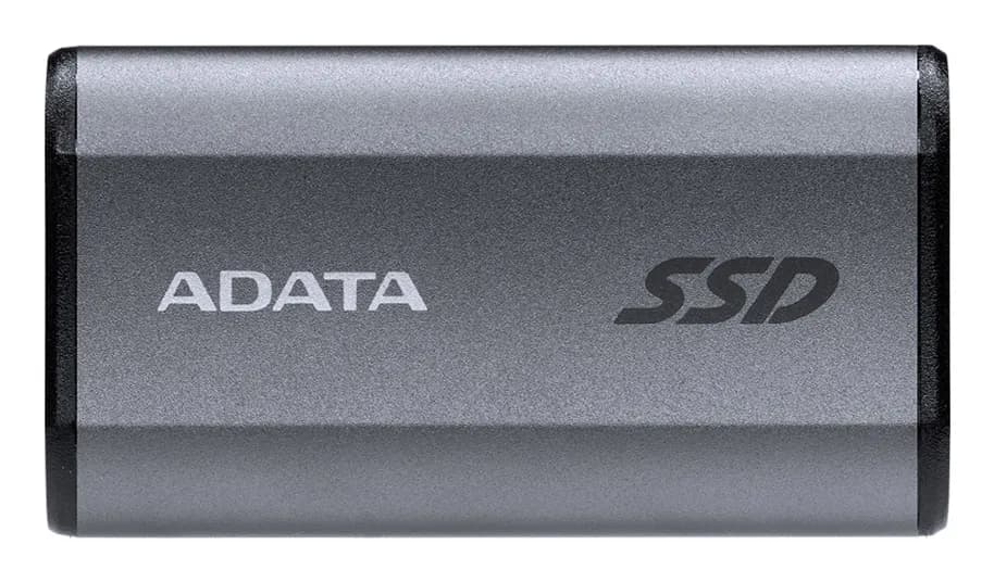 A-DATA SE880 2 Tt USB 3.2 Gen 2x2 (USB-C) -ulkoinen SSD, kannettava, pelikäyttöön, harmaa