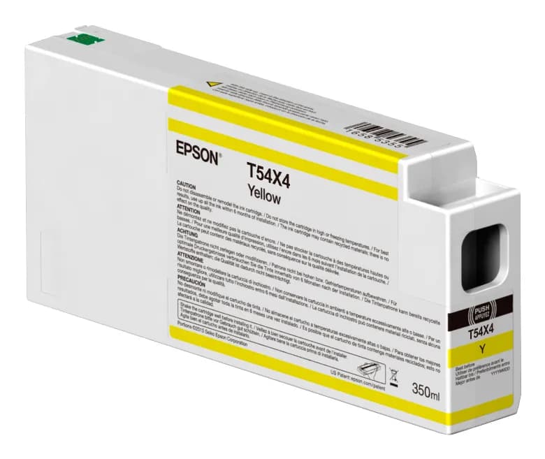 Epson C13T54X400-mustekasetti, 350 ml, keltainen