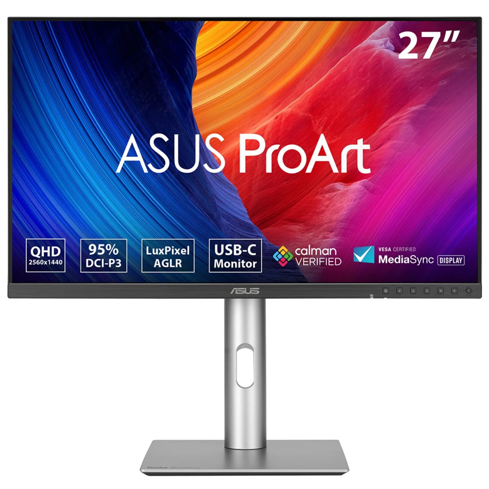 ASUS ProArt PA278CFRV 27"" QHD, IPS -näyttö, USB-C hub