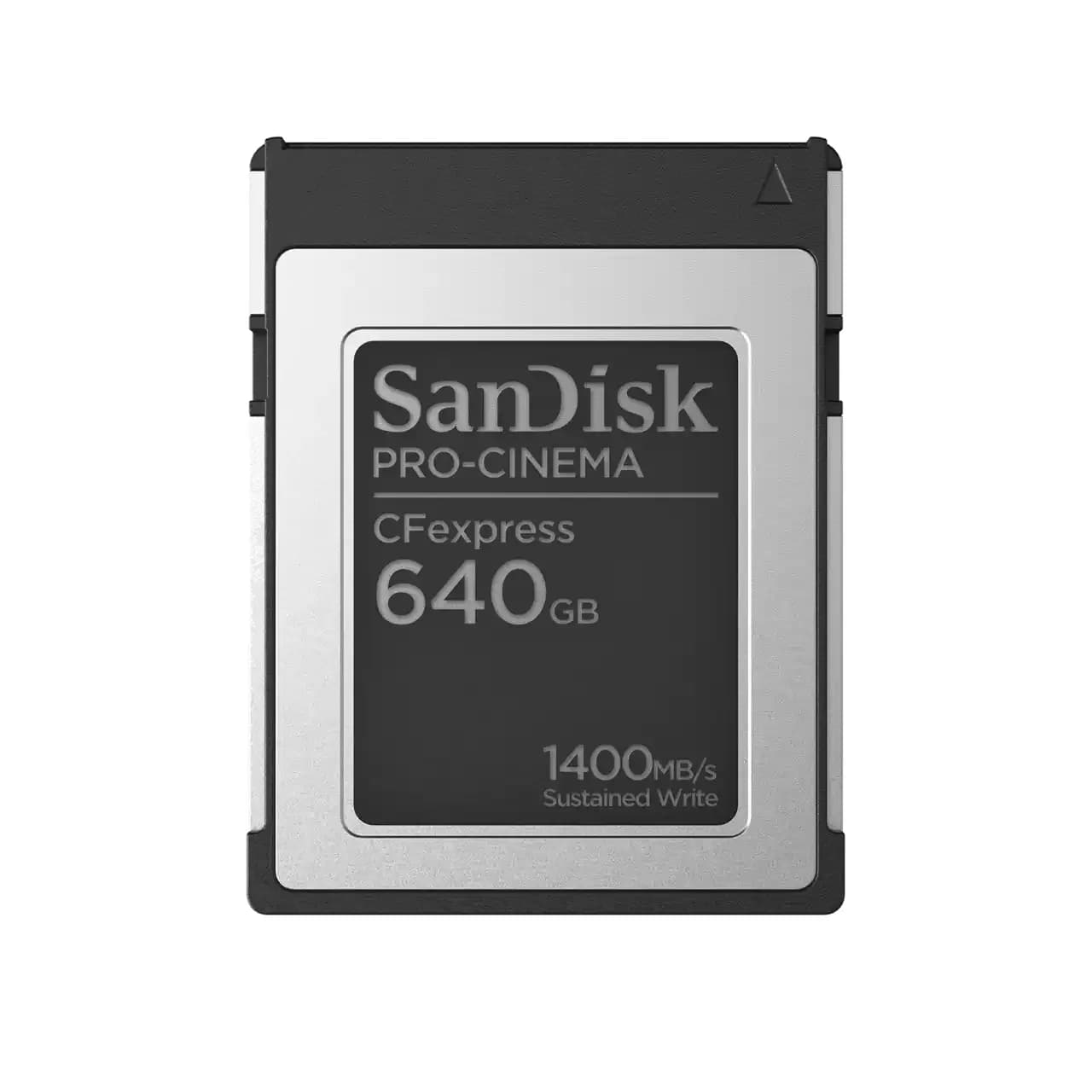 SanDisk PRO-CINEMA 640 Gt CFexpress Type B -muistikortti, musta