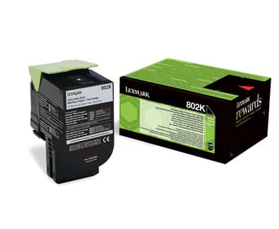 Lexmark 80C20K0 -laservärikasetti, musta