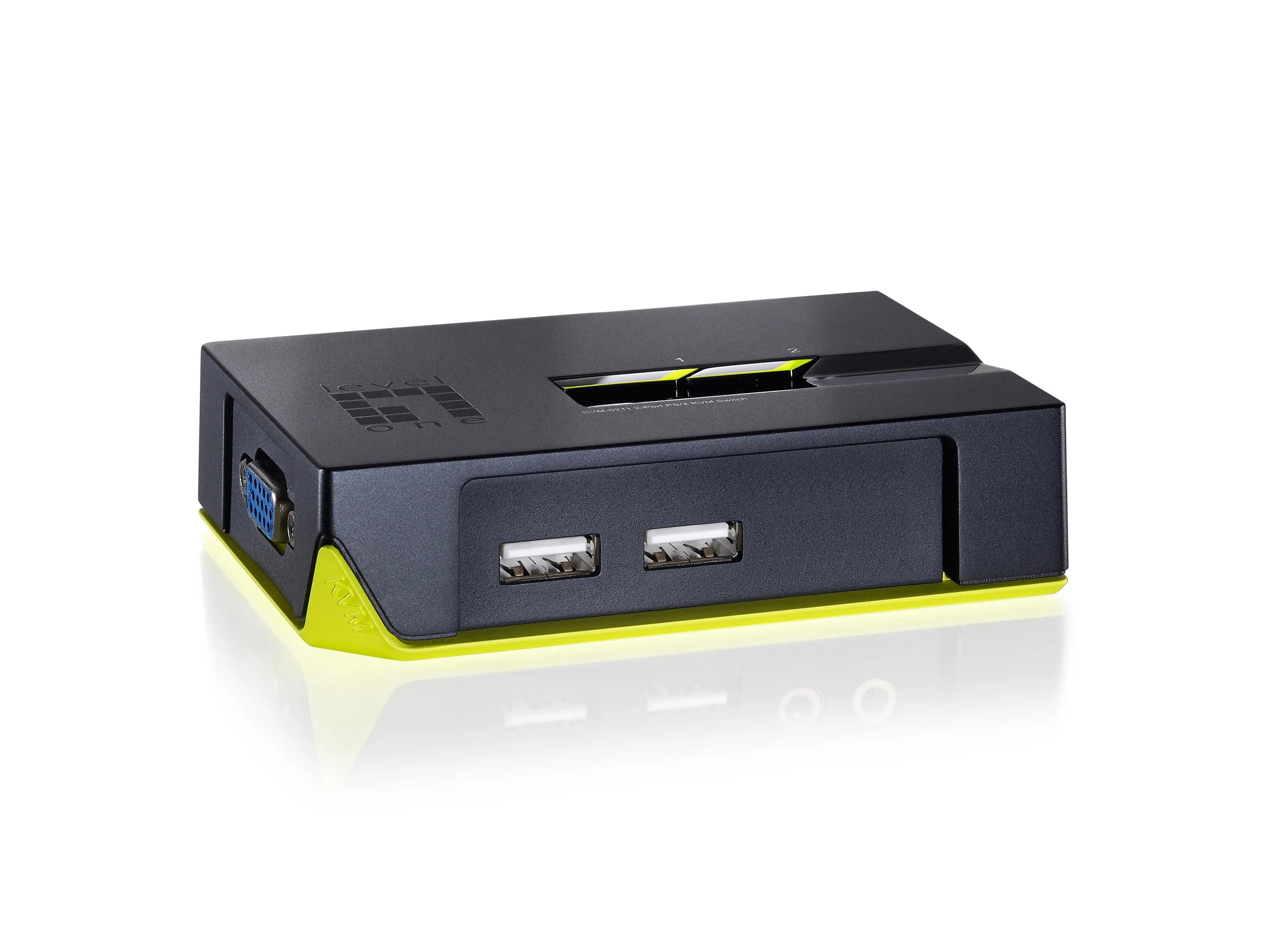 KV02 Port/USB LevelOne KVM-022