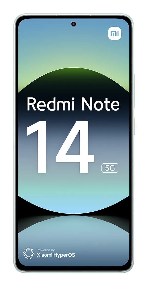Xiaomi Redmi Note 14 5G 8/256 Gt -puhelin, Coral Green