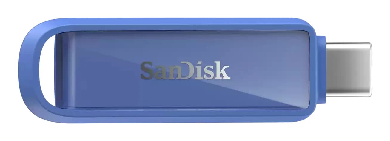 SanDisk Phone Drive USB Type-C 3.2 Gen 1 1 Tt -muistitikku, Maritime Blue