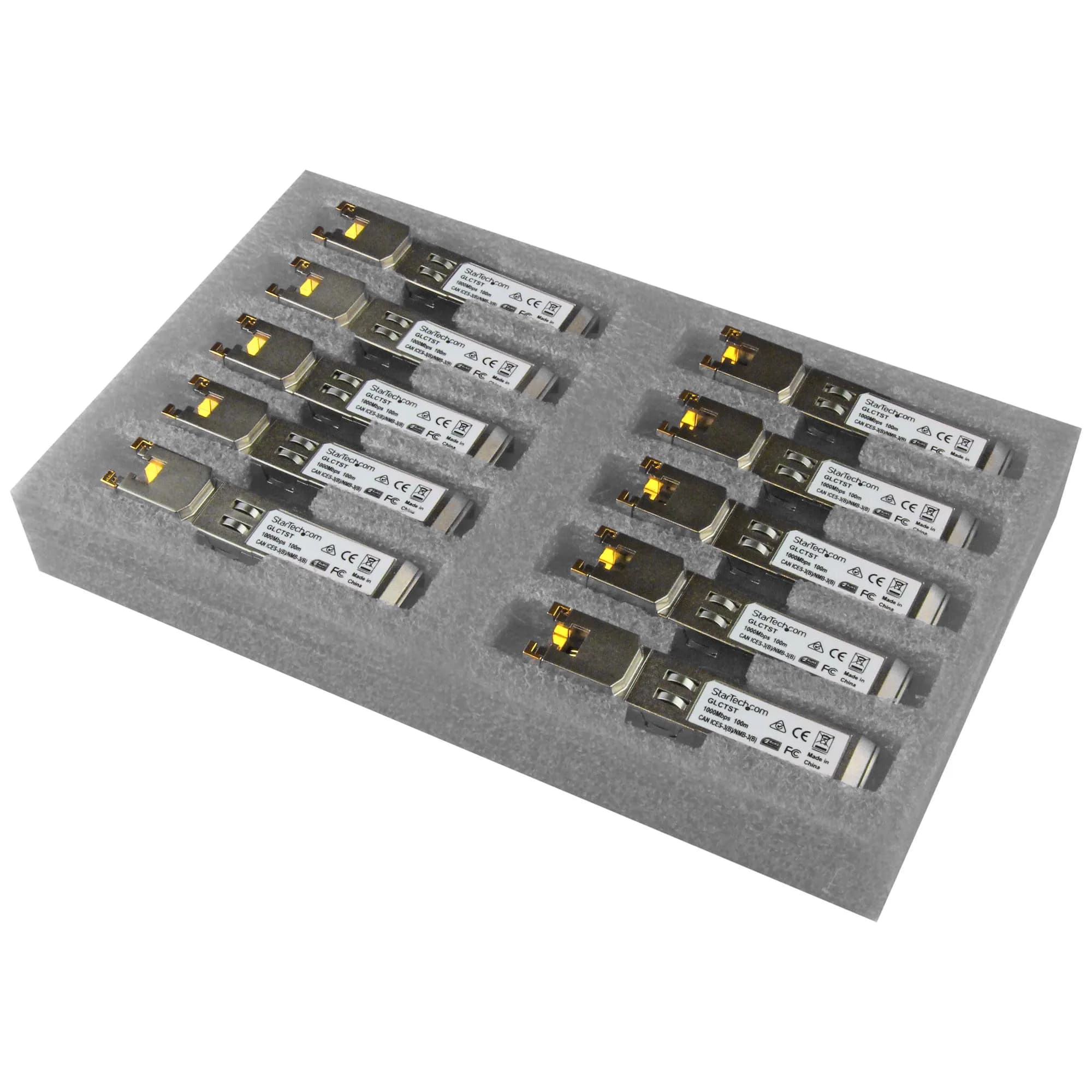 StarTech.com Gigabit RJ45 Copper SFP - 1