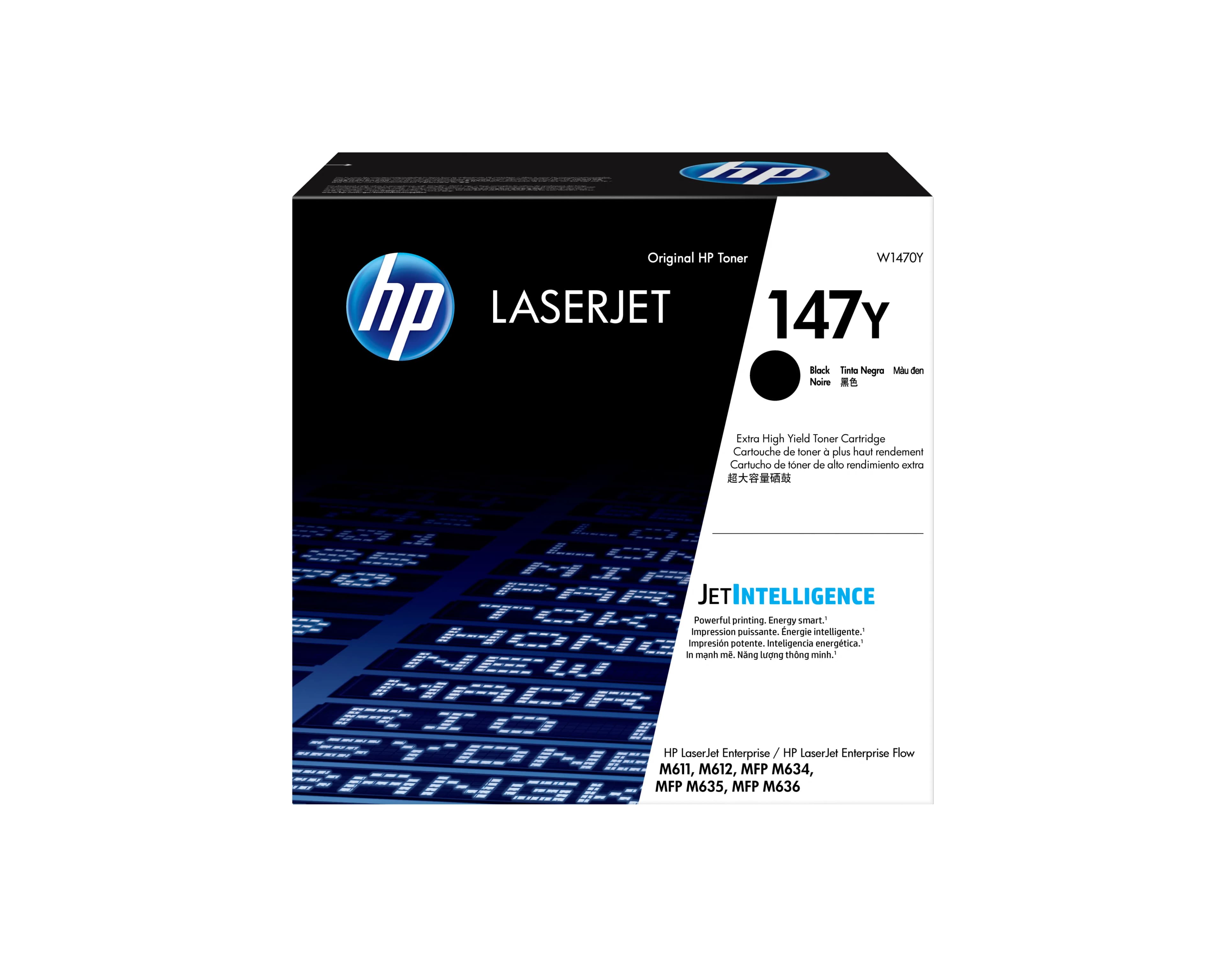 HP 147Y Extra High Yield -laservärikasetti, musta