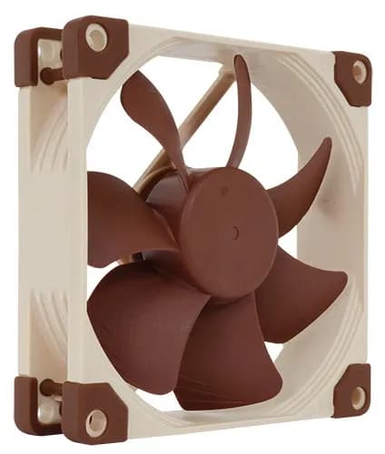 Noctua NF-A9 FLX 92 mm -kotelotuuletin, 3-pin, beige/ruskea
