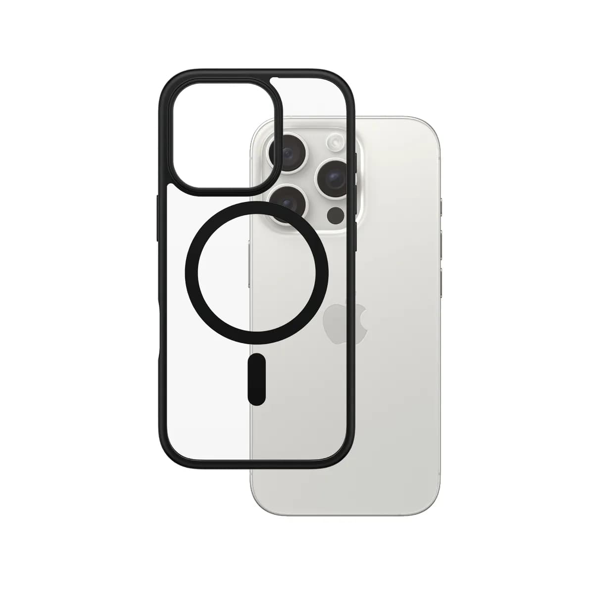 PanzerGlass iPhone 16 Pro HardCase MagSafe -suojakuori, Musta