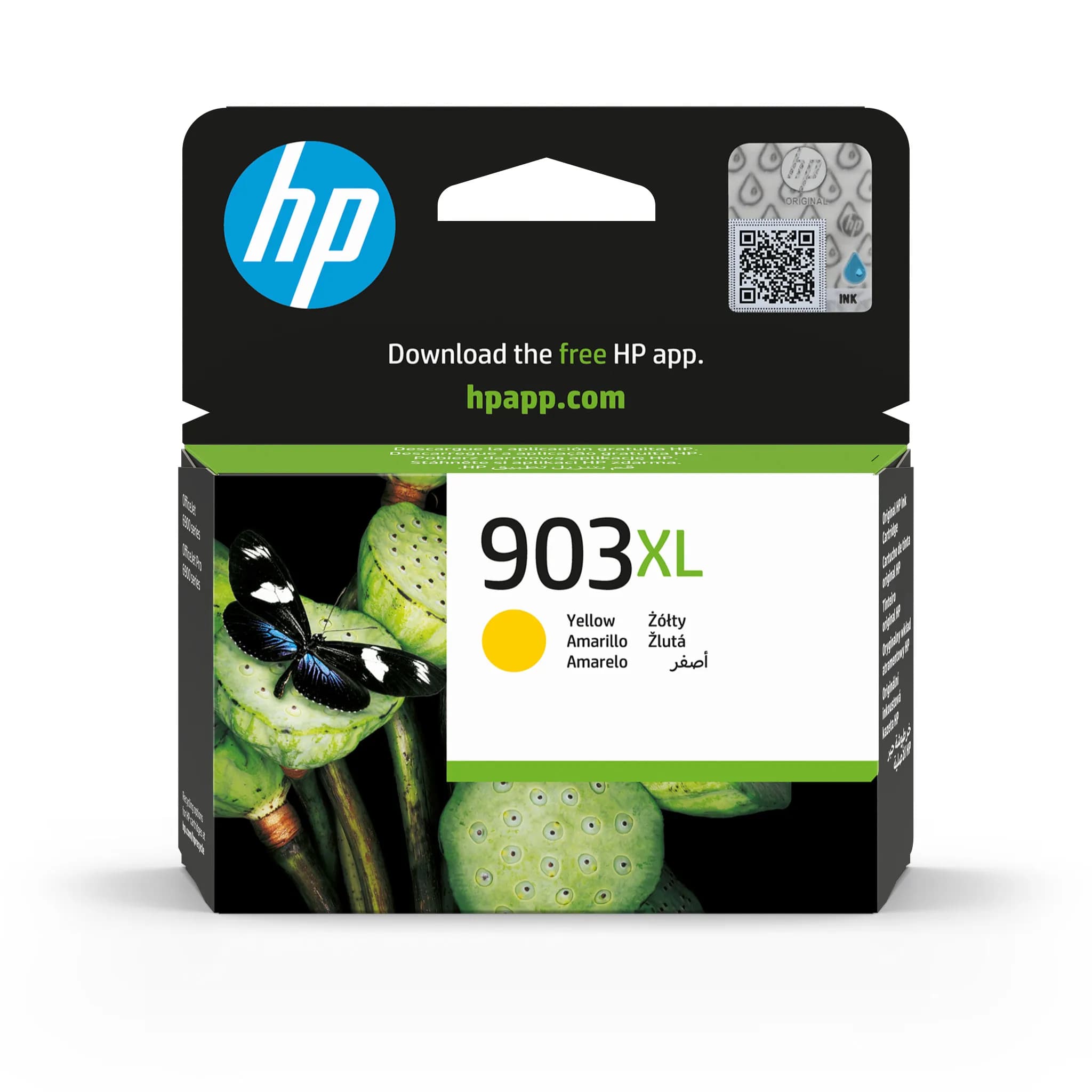 HP 903XL-mustekasetti, 8.5 ml, keltainen