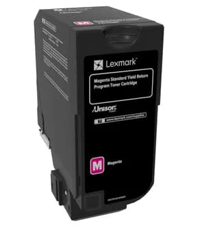 Lexmark 74C2SM0 -laservärikasetti, magenta