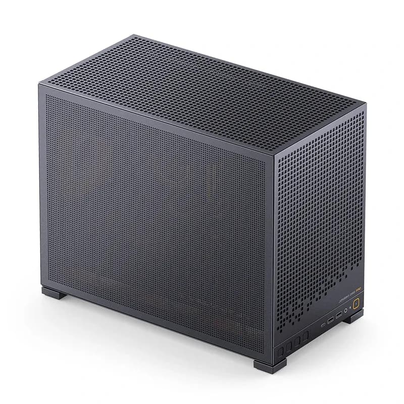 JONSBO D32 PRO MESH -minitornikotelo ikkunalla, musta