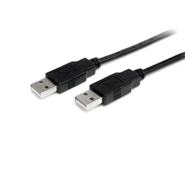 StarTech USB-A 2.0 -kaapeli, 2 m, musta